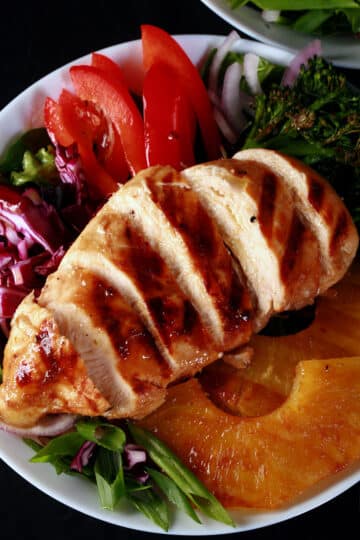 Grilled Teriyaki Chicken Salad Recipe Beyond Flour