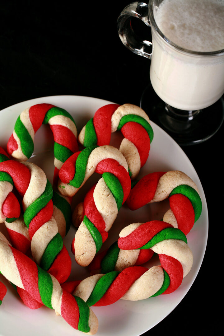 GlutenFree Candy Cane Cookies Beyond Flour