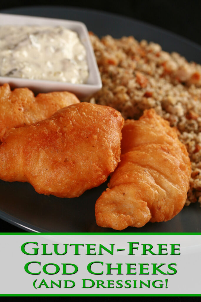 Cod Cheeks & Dressing Recipe [GlutenFree] Beyond Flour