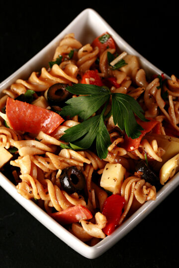 Easy Gluten-Free Pasta Salad Recipe - Italian Pasta Salad - Beyond Flour