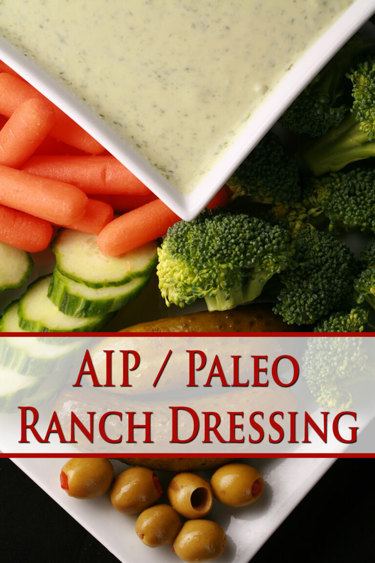 AIP / Paleo Ranch Dressing Beyond Flour
