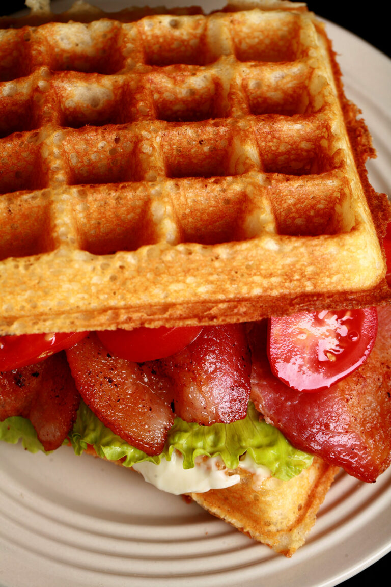 Gluten-Free Sourdough Waffles - Beyond Flour