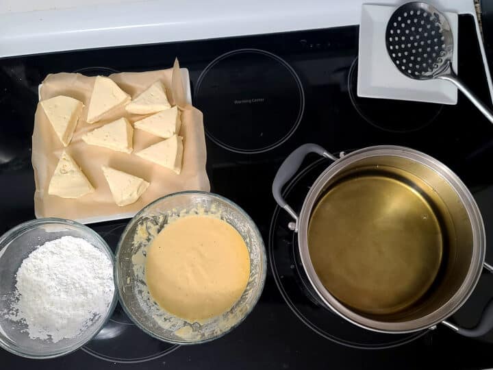 Wine Battered Deep Fried Brie [Gluten Free or Not] Beyond Flour