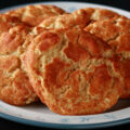 A plate of gluten-free snickerdoodles.