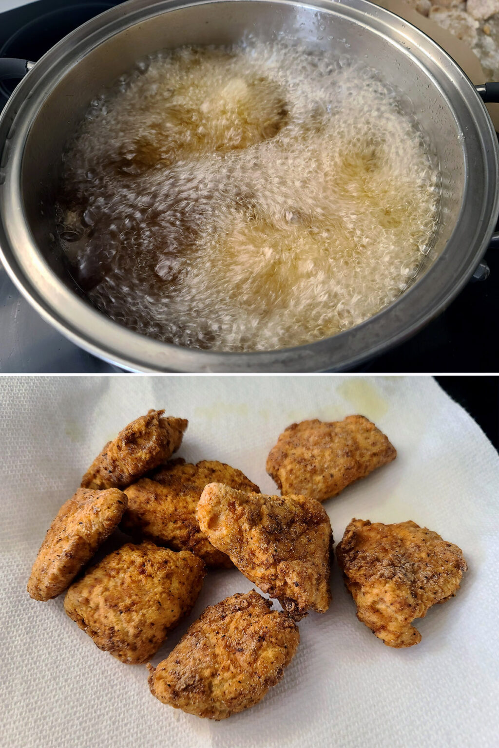 Gluten Free Chicken Nuggets Fried or Air Fried Beyond Flour