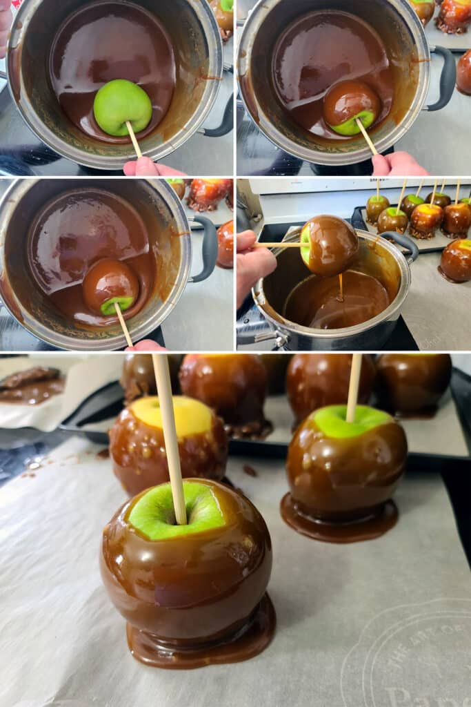 Easy Homemade Maple Caramel Apples - Beyond Flour