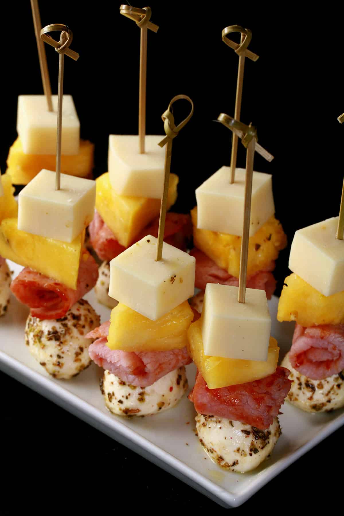 Hawaiian Pizza Skewers Recipe