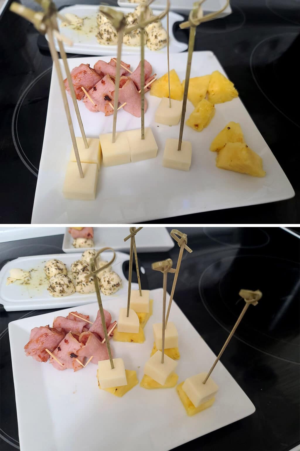 Easy Hawaiian Pizza Skewers Beyond Flour