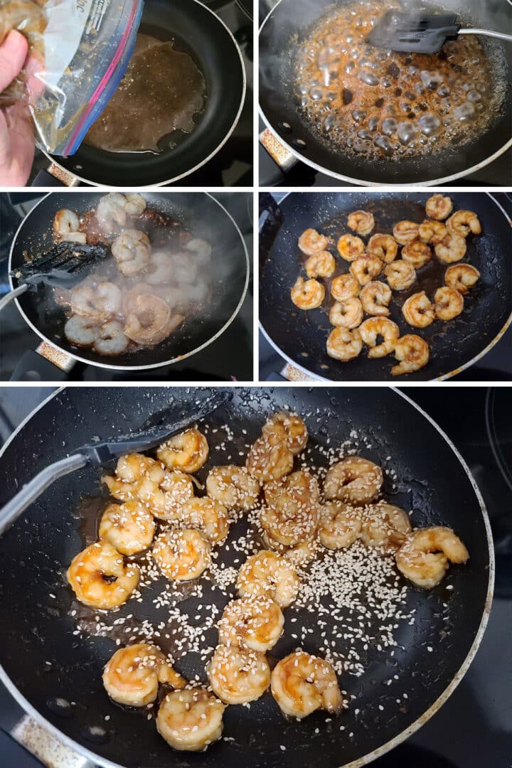 Honey Ginger Shrimp Salad - Beyond Flour