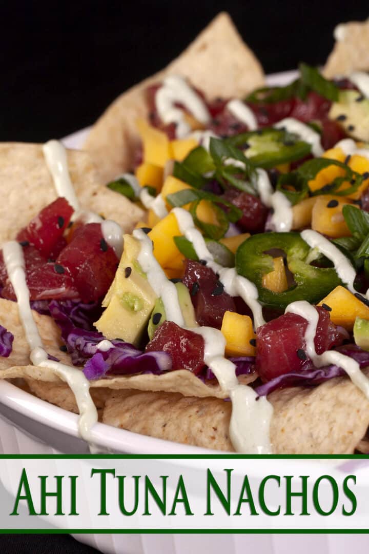 Spicy Ahi Tuna Nachos Recipe [Gluten Free!] Beyond Flour