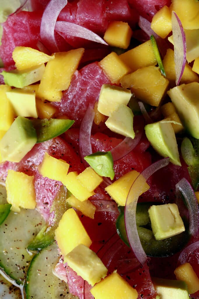 Ahi Tuna Crudo Recipe Beyond Flour