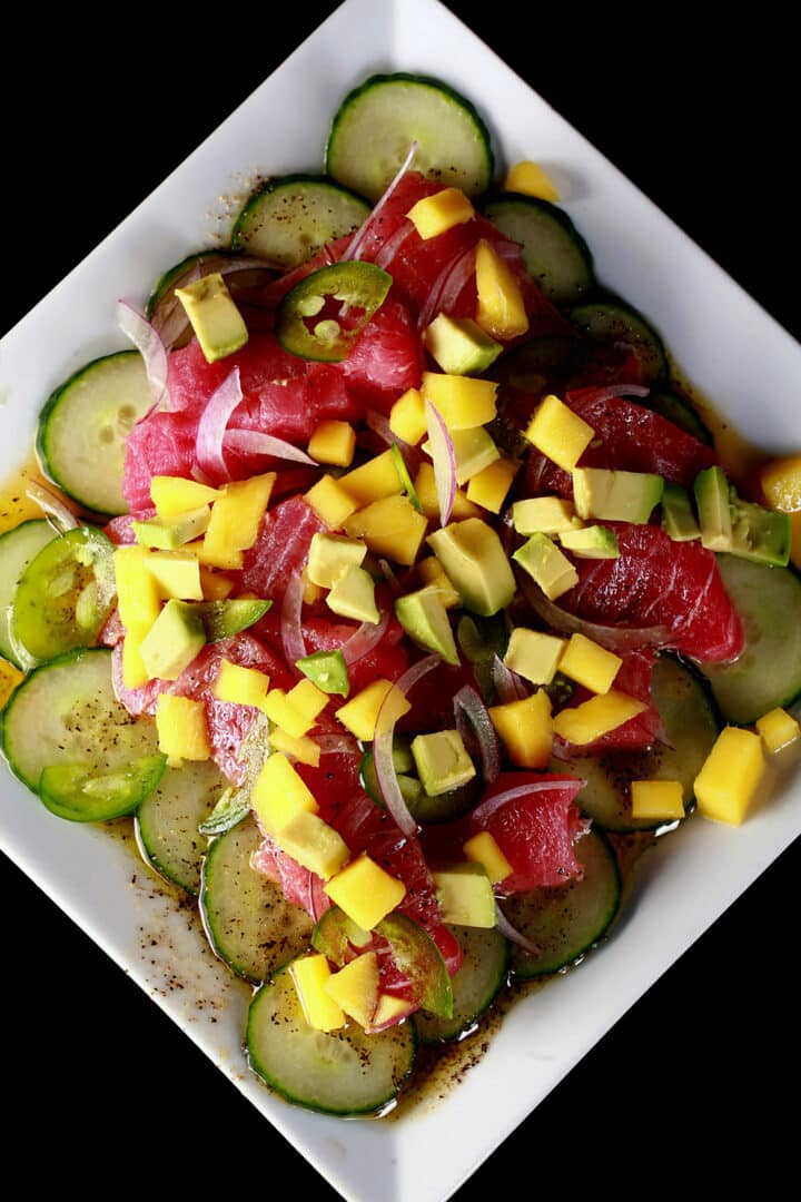 Ahi Tuna Crudo Recipe Beyond Flour