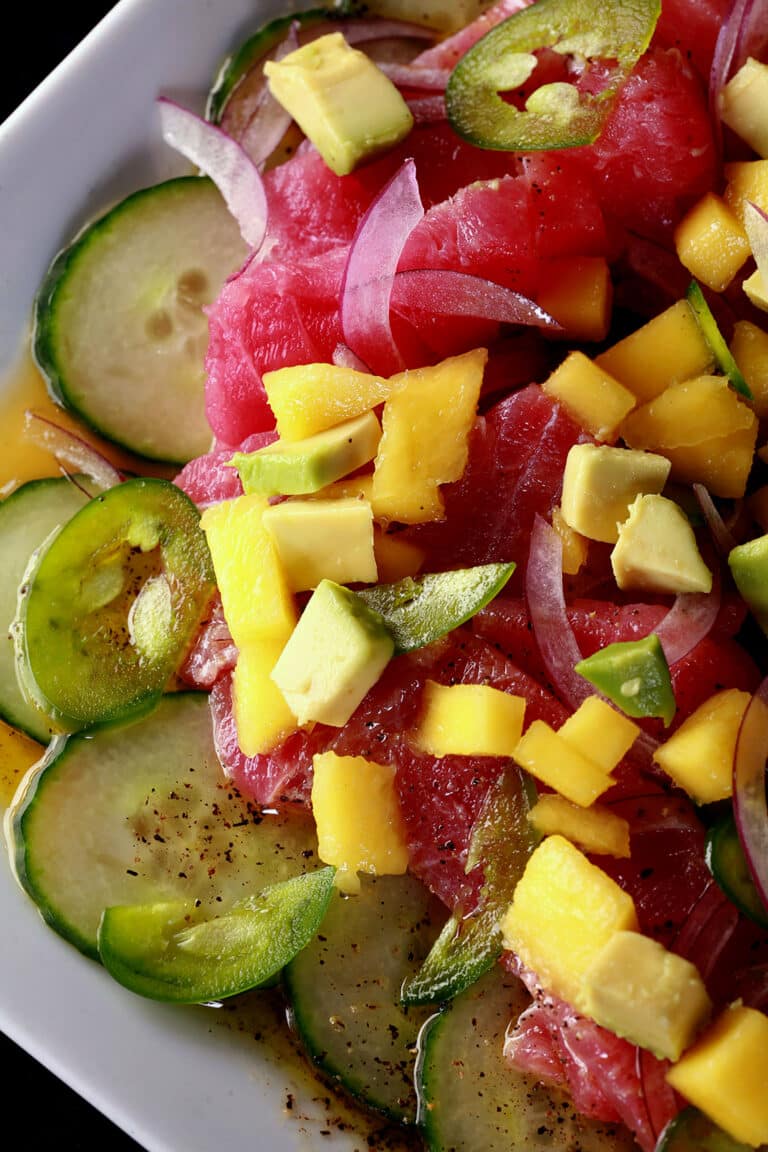 Ahi Tuna Crudo Recipe Beyond Flour