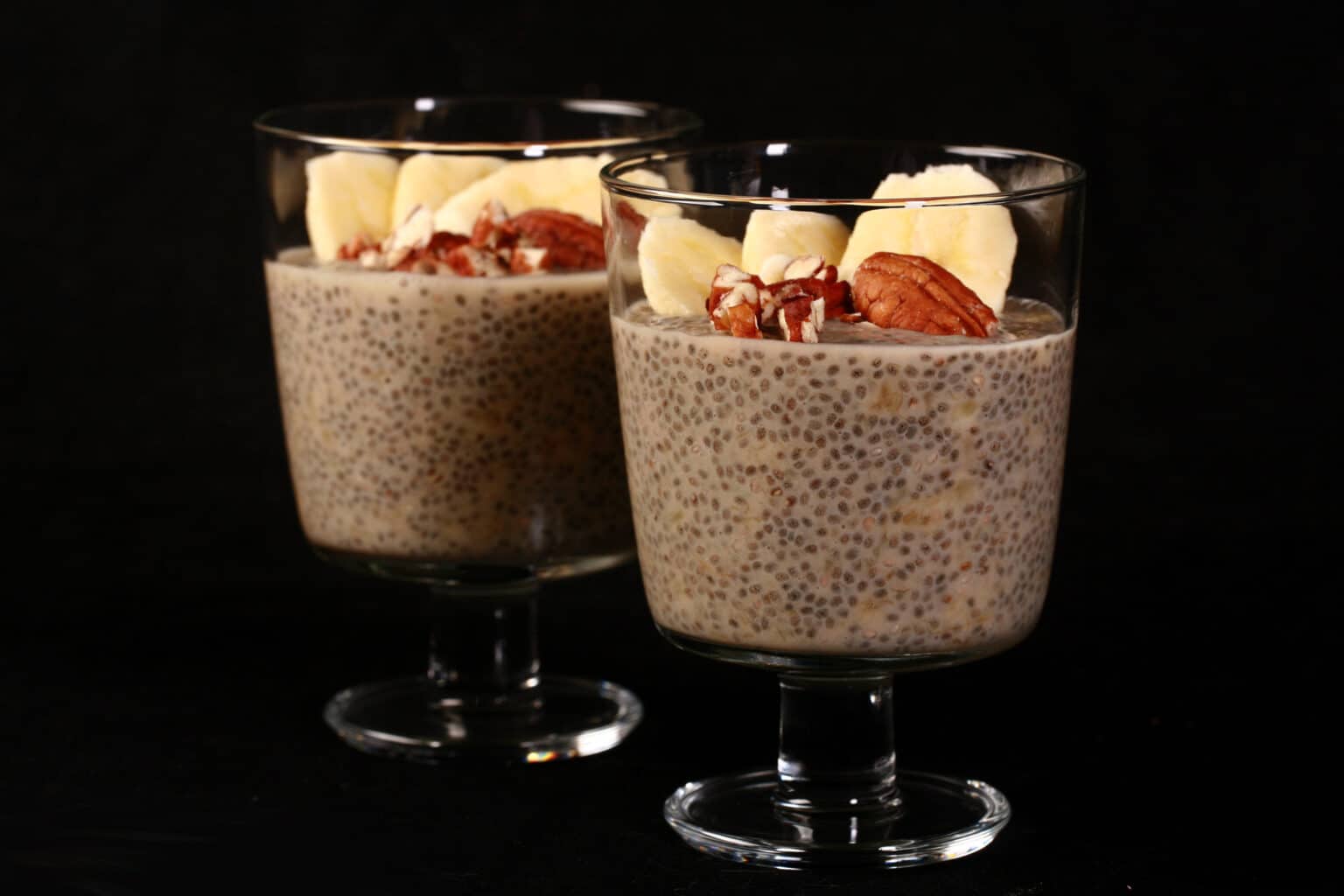 Image showcasing Banana Chia Pudding [Gluten-Free & Vegan Snack] - Beyond Flour