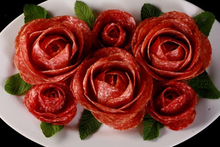 How to Make Salami Roses for Charcuterie Boards Beyond Flour