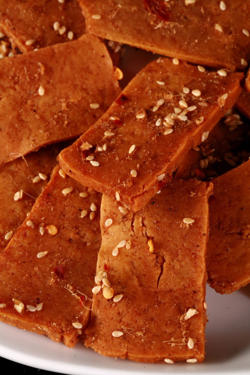 Homemade Vegan Tofu Jerky Recipe [2 Dehydrator Recipes] Beyond Flour